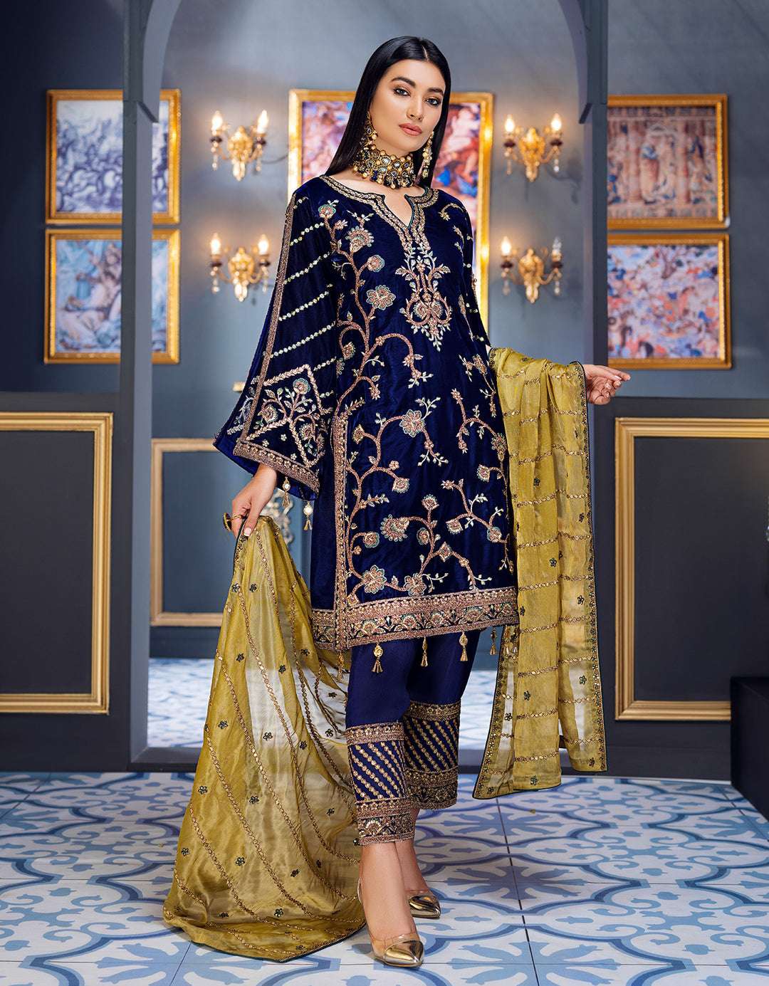 EMAAN ADEEL VELVET WINTER(EM-NB21)