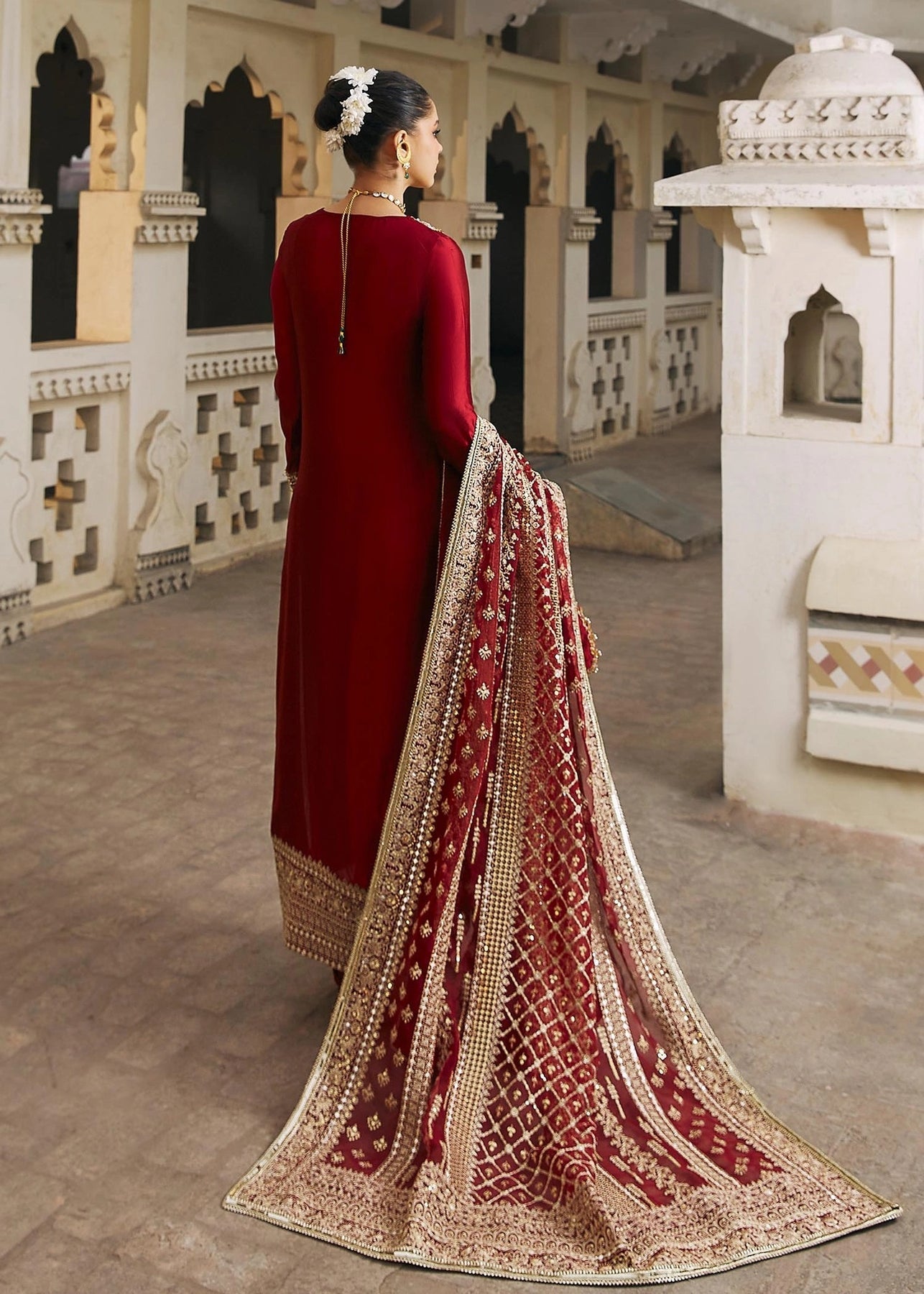 KANWAL MALIK WEDDING COLLECTION| UNSTITCHED RAW SILK COLLECTION BY SHAEBIZ