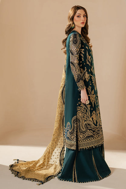 JAZMIN EMBROIDERED CHIFFON DRESS| UNSTITCHED 3 PCS BY SHAEBIZ