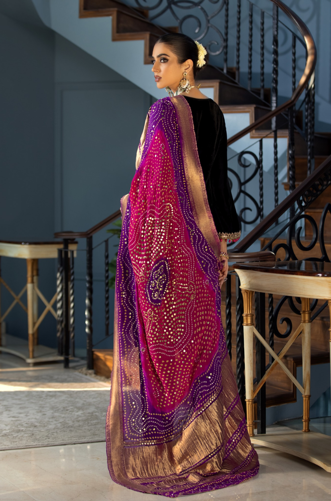 KHUDA BAKHSH LUXURY VELVET COLLECTION| WINTER COLLECTION| TOP PAKISTANI DRESS BY SHAEBIZ