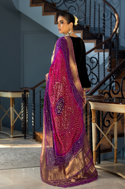 KHUDA BAKHSH LUXURY VELVET COLLECTION| WINTER COLLECTION| TOP PAKISTANI DRESS BY SHAEBIZ