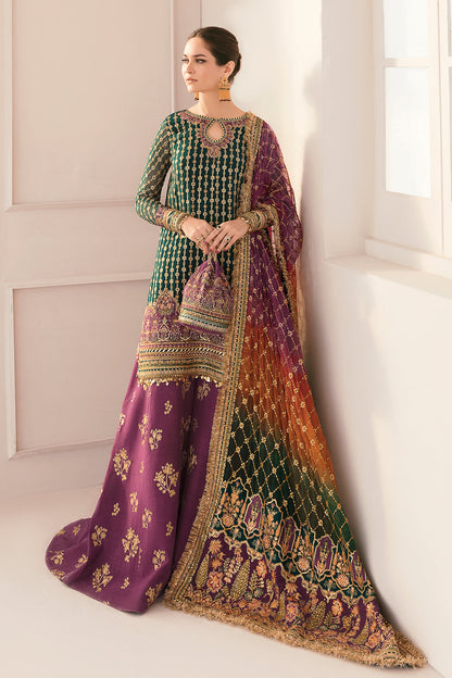 BAROQUE CHANTELLE LUXURY CHIFFON COLLECTION| UNSTITCHED BRIDAL COLLECTION BY SHAEBIZ