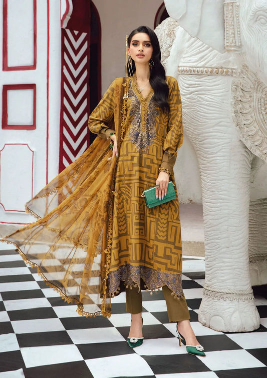 MARIA B LAWN DIGITAL PRINT COLLECTION| UNSTITCHED MASTER REPLICA BY SHAEBIZ