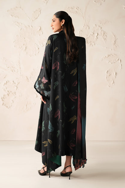 BAROQUE VISCOSE MULTI PRINTED 2026 LAWN COLLECTION| UNSTITCHED 3 PCS BY SHAEBIZ