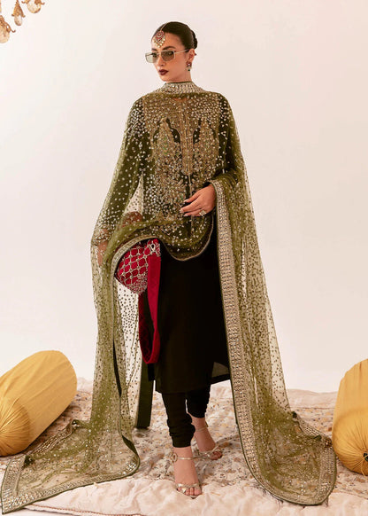 HUSSAIN REHAR DARYA| UNSTITCHED RAW SILK COLLECTION| MASTER REPLICA| TOP PAKISTANI DRESS BY SHAEBIZ