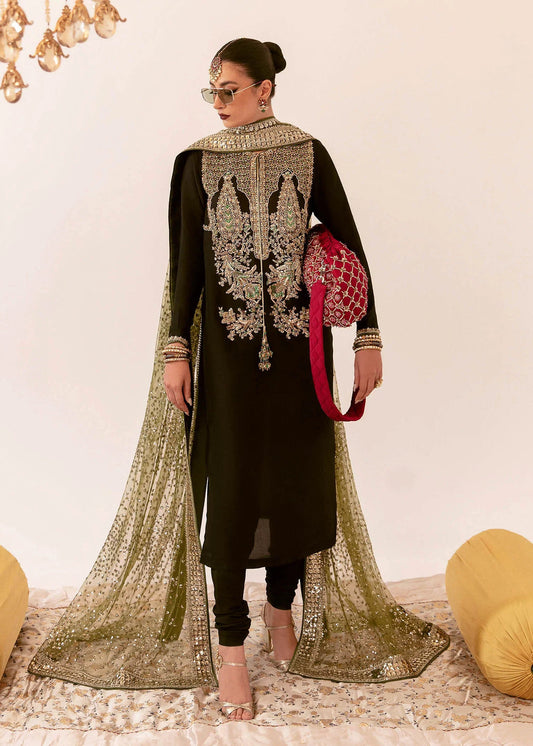 HUSSAIN REHAR DARYA| UNSTITCHED RAW SILK COLLECTION| MASTER REPLICA| TOP PAKISTANI DRESS BY SHAEBIZ