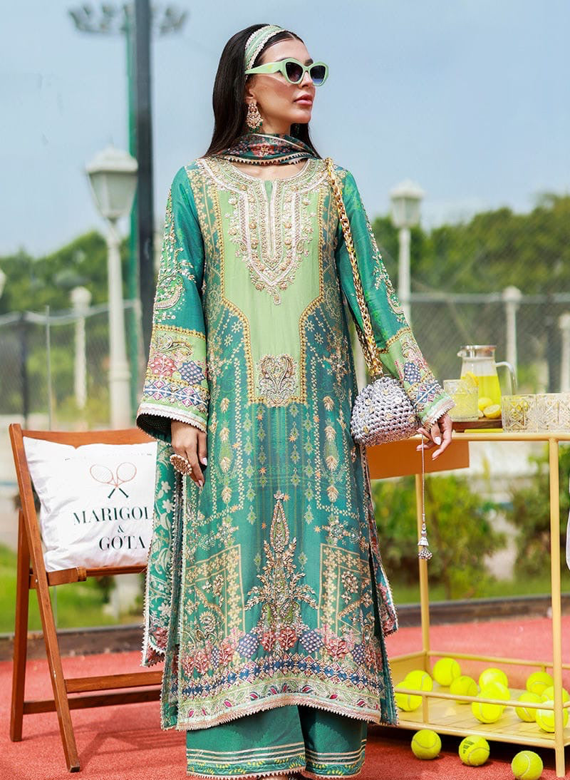 ANSAIB JAHANGIR JACQUARD LAWN 2026 UNSTITCH COLLECTION BY SHAEBIZ