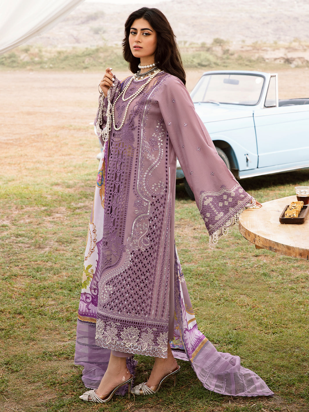 MEM SAAB BY BIN ILYAS| EMBROIDERED LAWN COLLECTION| TOP PAKISTANI DRESS BY SHAEBIZ