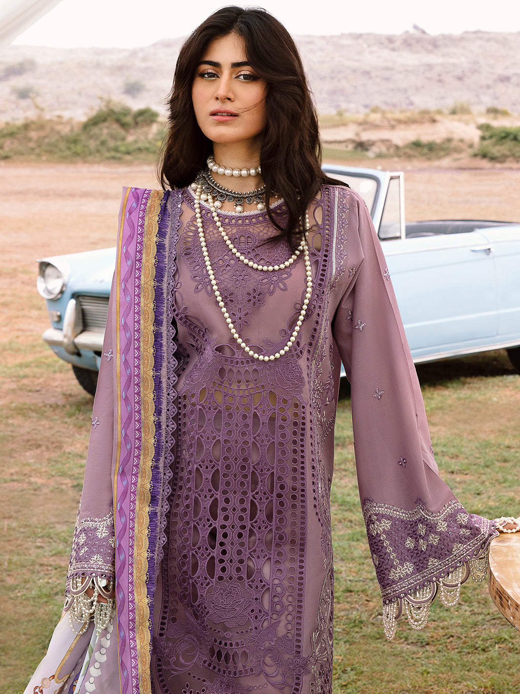 MEM SAAB BY BIN ILYAS| EMBROIDERED LAWN COLLECTION| TOP PAKISTANI DRESS BY SHAEBIZ