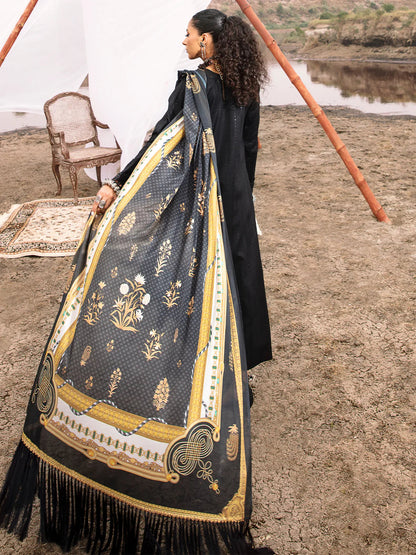 BIN ILYAS MEM SAHAB BLACK LAWN COLLECTION BY SAHIBA| TOP PAKISTANI DRESS BY SHAEBIZ|