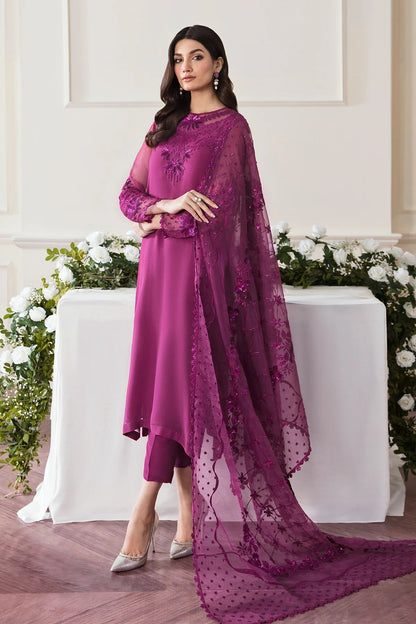 BAROQUE NEW LUXURY CHIFFON WITH HEAVY SEQUENCE EMBROIDERY BY SHAEBIZ