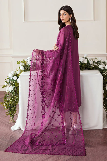 BAROQUE NEW LUXURY CHIFFON WITH HEAVY SEQUENCE EMBROIDERY BY SHAEBIZ