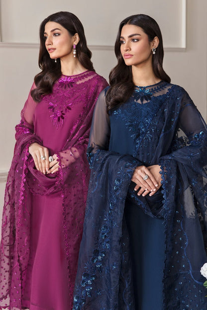 BAROQUE NEW LUXURY CHIFFON WITH HEAVY SEQUENCE EMBROIDERY BY SHAEBIZ