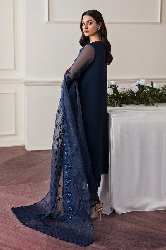 BAROQUE NEW LUXURY CHIFFON WITH HEAVY SEQUENCE EMBROIDERY| UNSTITCHED PARTY WEAR BY SHAEBIZ