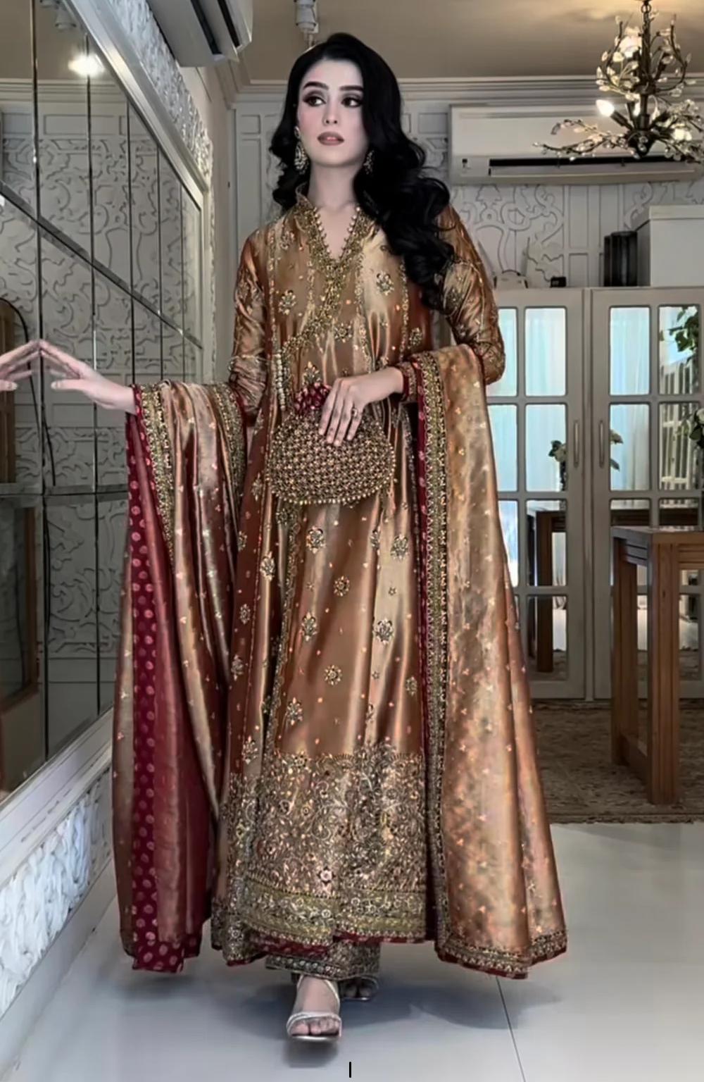 HARIS SHAKEEL MAYSORI LUXURY BRIDAL COLLECTION| UNSTITCHED WEDDING FORMALS BY SHAEBIZ