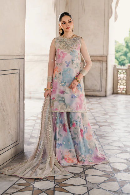 IZNIK MULTI DIGITAL PRINTED LAWN COLLECTION| UNSTITCHED PARTY WEAR| TOP PAKISTANI DRESS BY SHAEBIZ