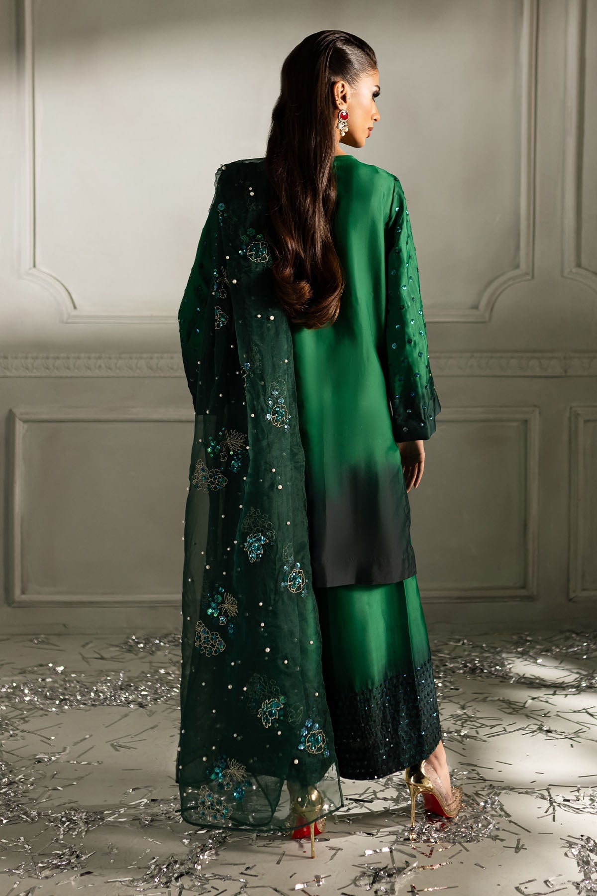 NUREH LUXURY RAW SILK COLLECTION| UNSTITCHED MASTER REPLICA BY SHAEBIZ