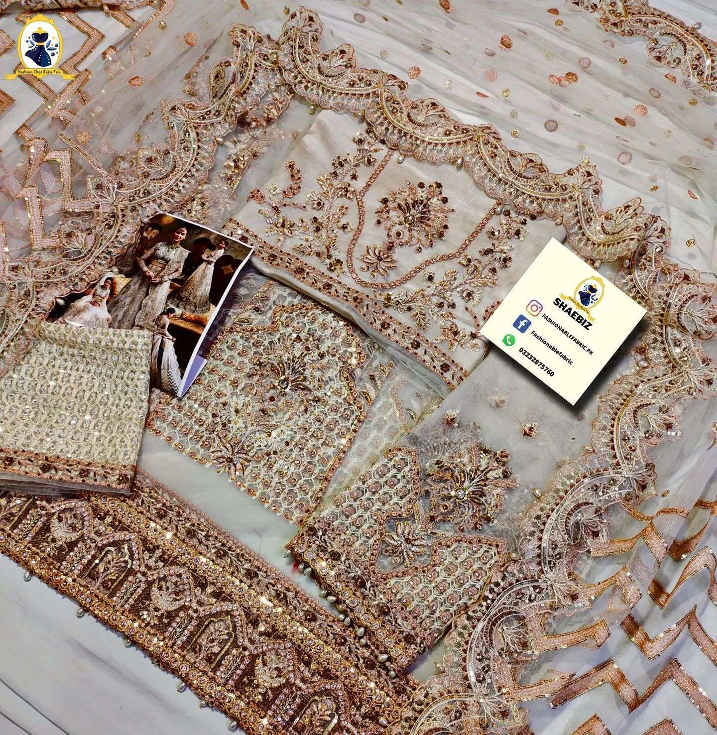 AFROZEH LUXURY BRIDAL DRESS (AF-SS21)