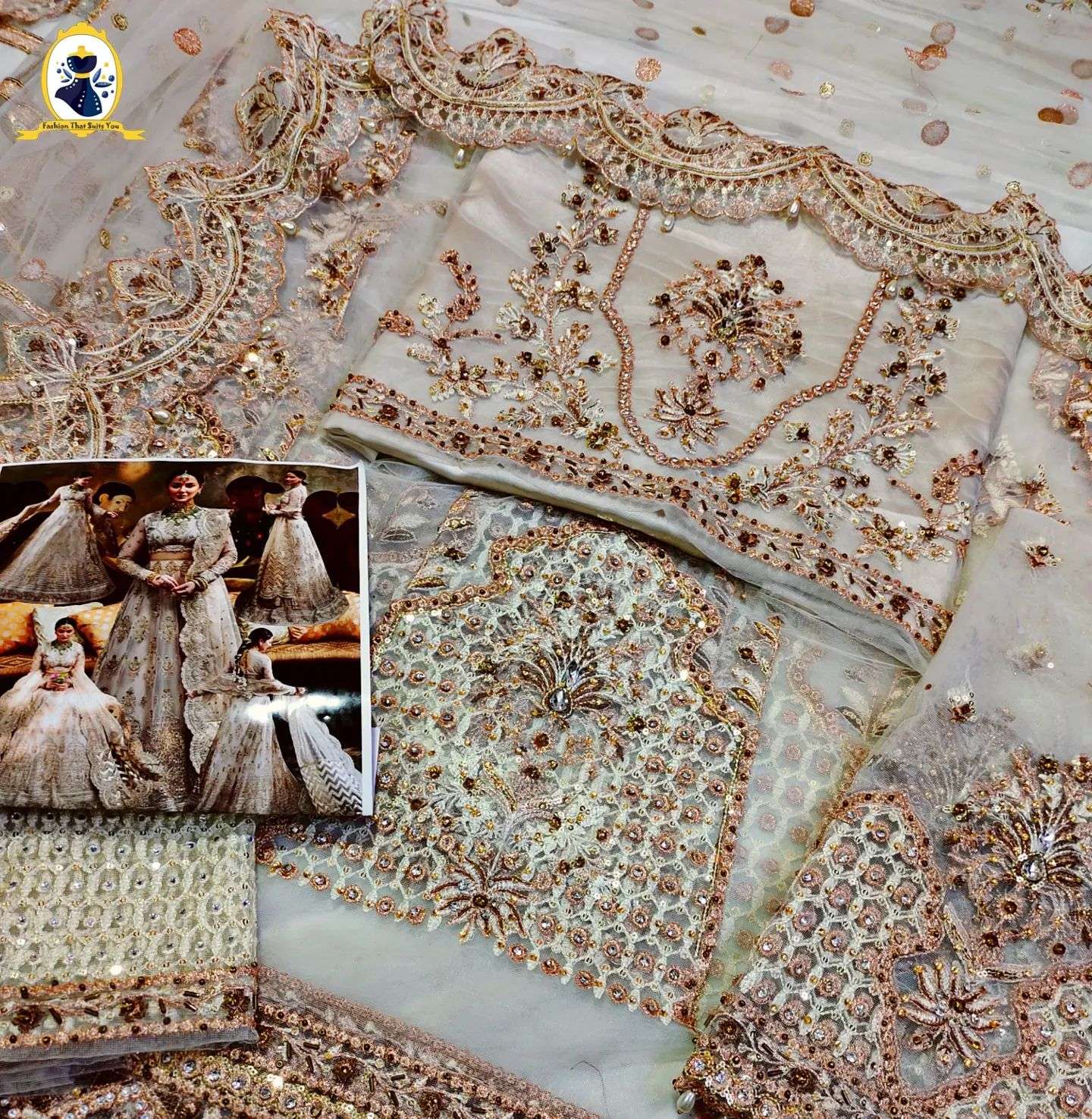 AFROZEH LUXURY BRIDAL DRESS (AF-SS21)