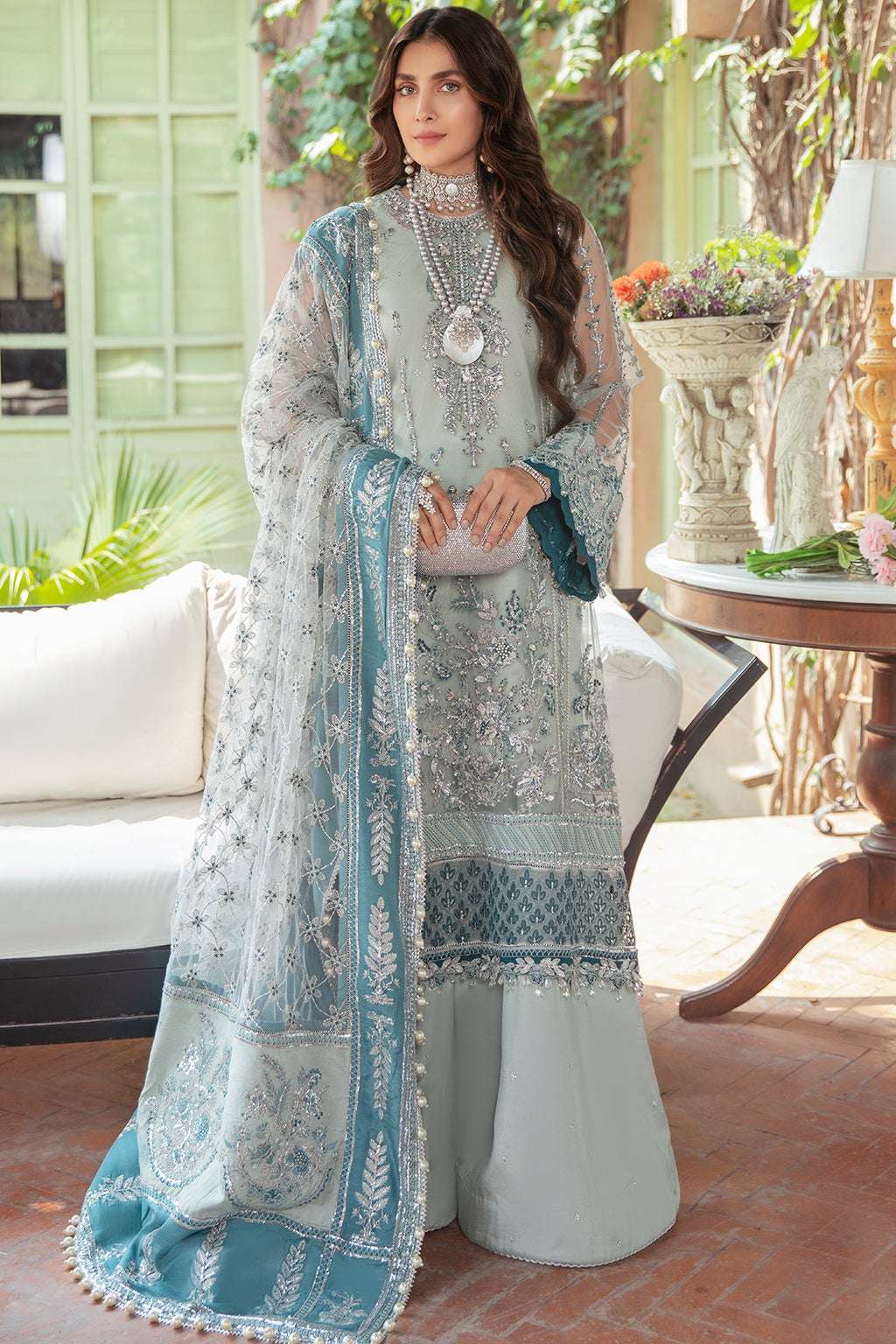 AFROZEH FROZI LUXURY WEAR DRESS (AF-SF22)