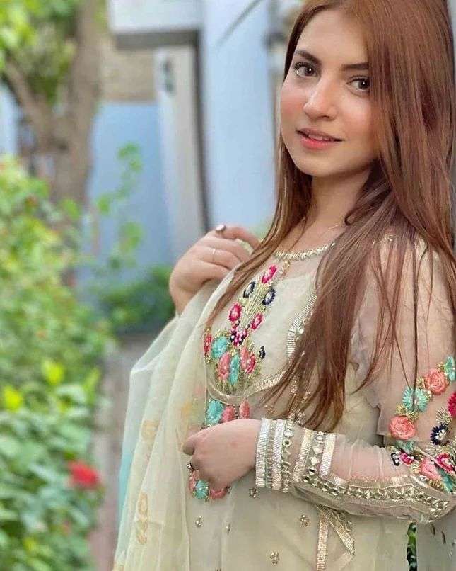 AGAH NOOR WHITE PARTY WEAR DRESS (AN-SW21)