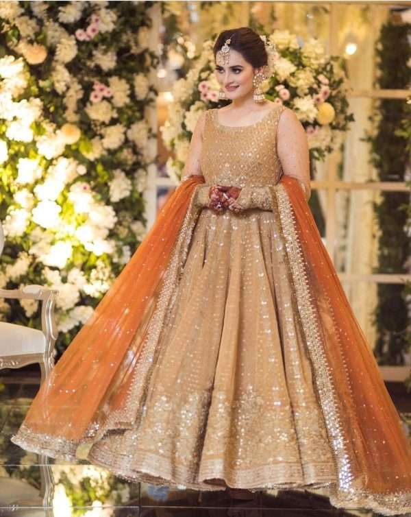FAIZA SAQLAIN WEARING BY AIMEN KHAN (FS-AMS22)