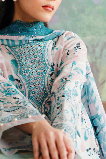 AFROZEH FLORAL PRINT LAWN COLLECTION| TOP PAKISTANI DRESS BY SHAEBIZ|