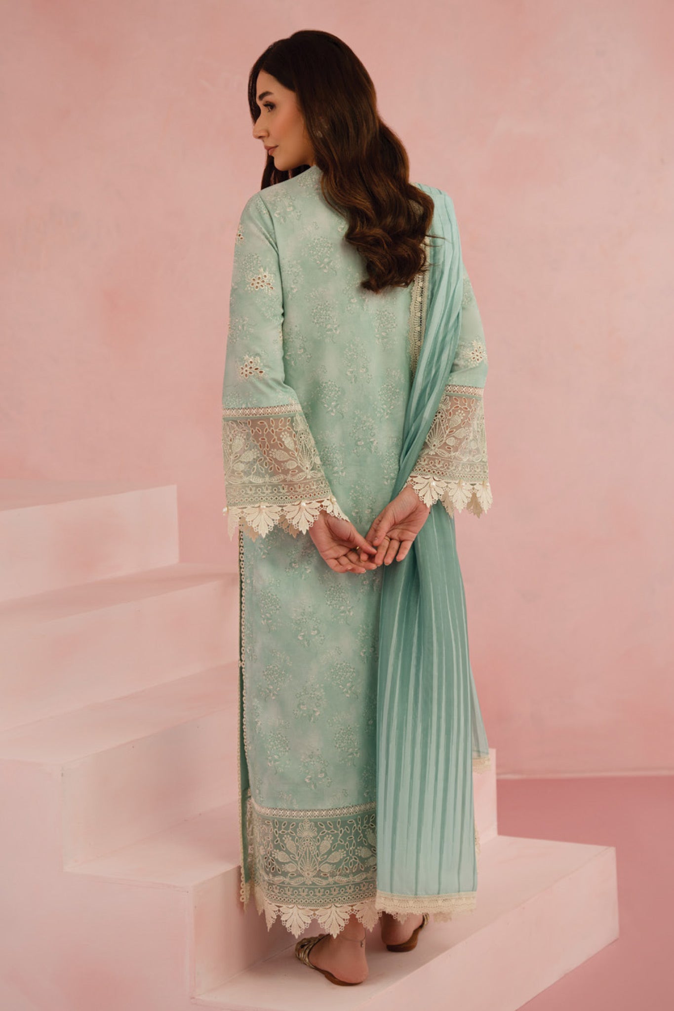 FLORAL CHARM BY AFROZEH | SUMMER COLLECTION| TOP PAKISTANI DRESS BY SHAEBIZ