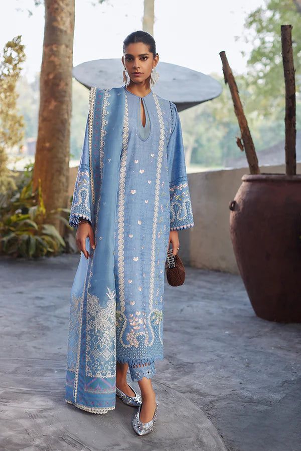 SUFFUSE CHICKEN KARI SUMMER LAWN COLLECTION| TOP PAKISTANI DRESS BY SHAEBIZ|