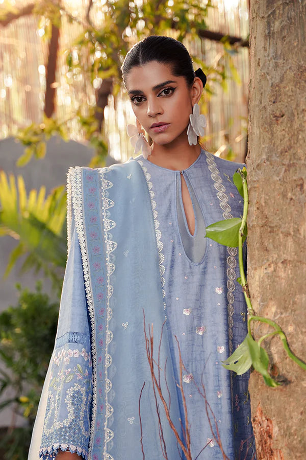 SUFFUSE CHICKEN KARI SUMMER LAWN COLLECTION| TOP PAKISTANI DRESS BY SHAEBIZ|