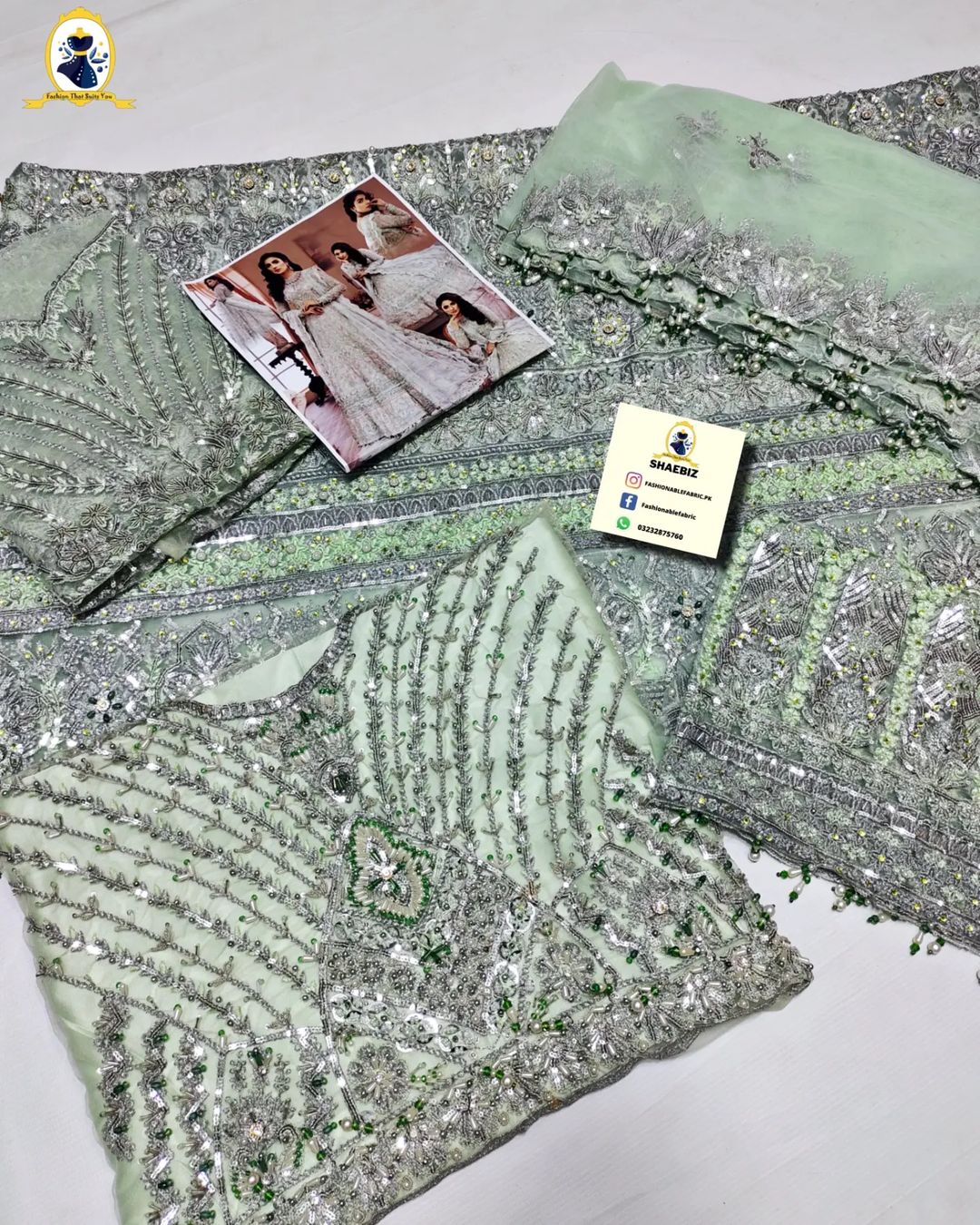 ANAYA BRIDAL MAXI | WEARING BY AYEZA KHAN | UNSTITCH WEDDING COLLECTION | BY SHAEBIZ