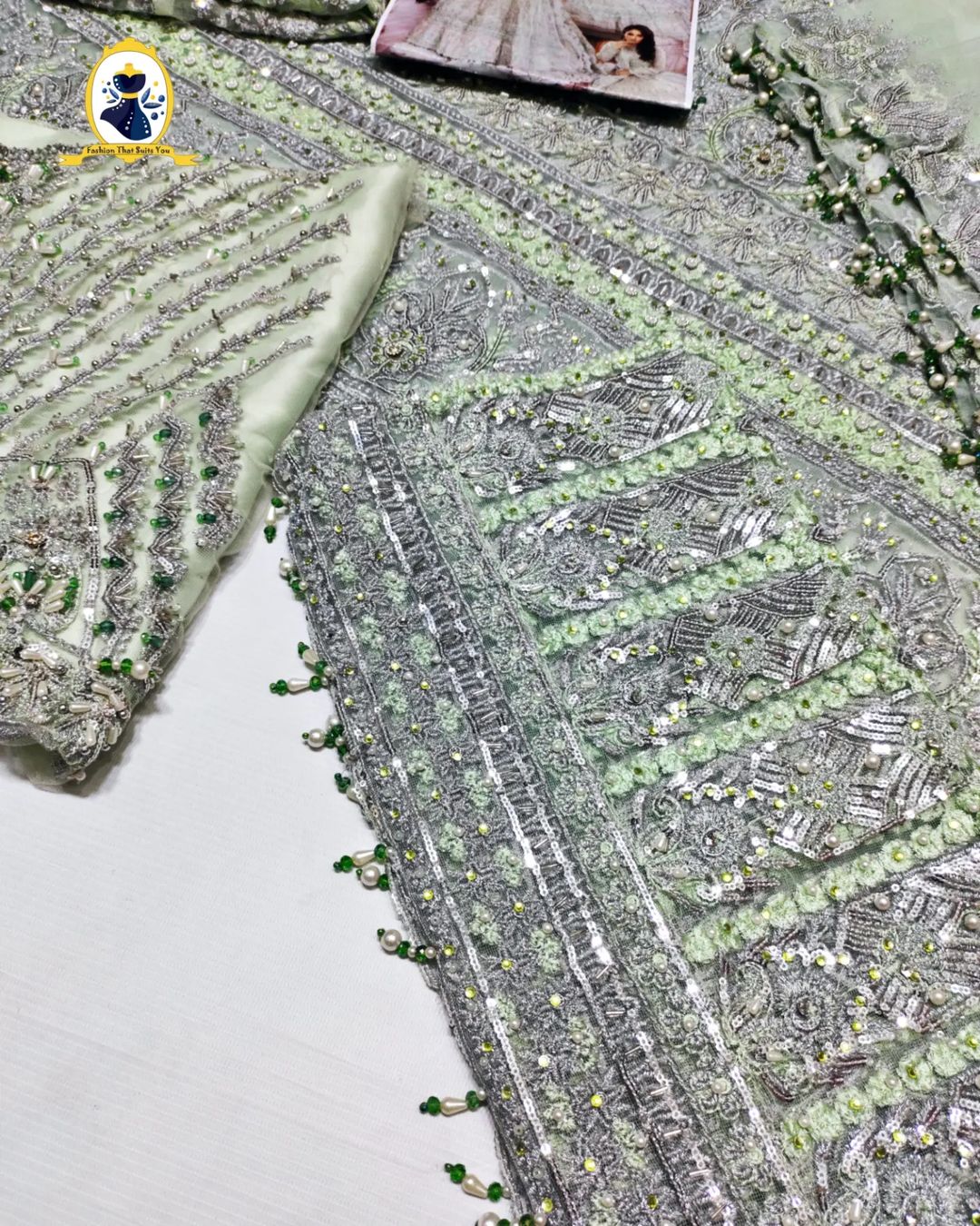 ANAYA BRIDAL MAXI | WEARING BY AYEZA KHAN | UNSTITCH WEDDING COLLECTION | BY SHAEBIZ