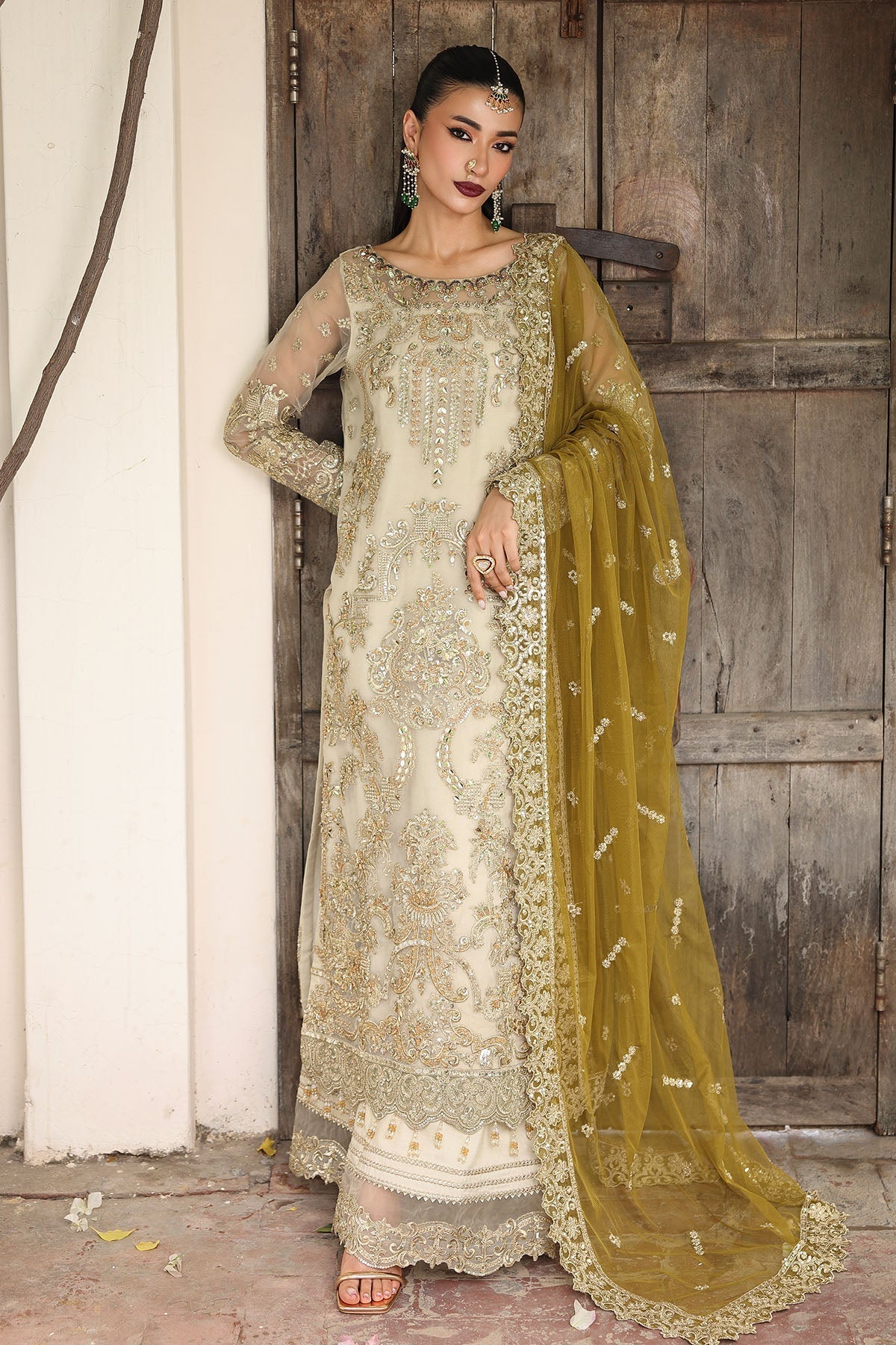 SAIYARA BY IMROZIA PREMIUM FORMAL WEAR | UNSTITCHED 3 PCS BY SHAEBIZ
