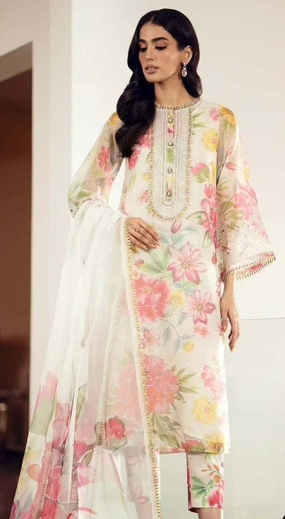 BAROQUE PRINTED WHITE