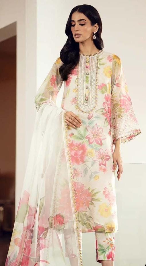 BAROQUE PRINTED WHITE