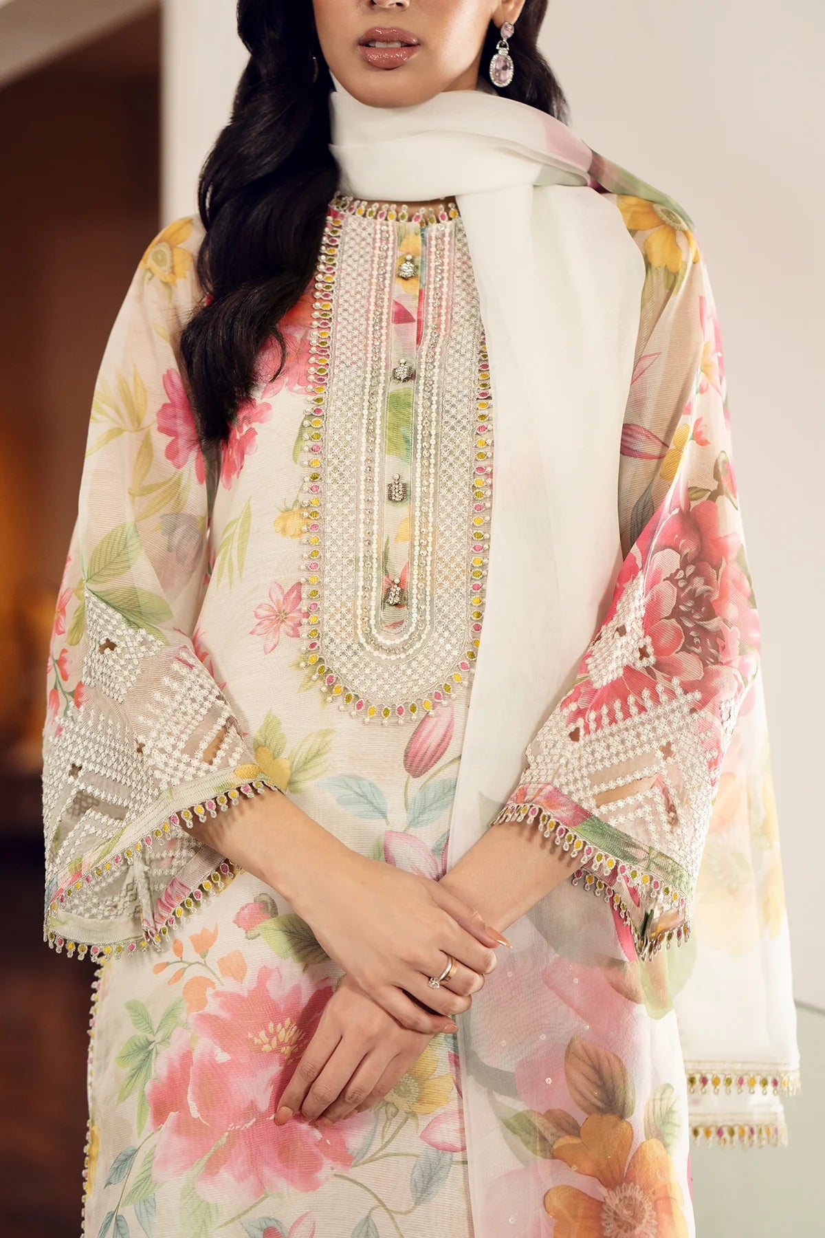 BAROQUE PRINTED SWSS LAWN DRESS