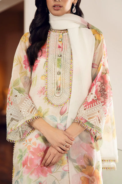 BAROQUE PRINTED SWSS LAWN DRESS