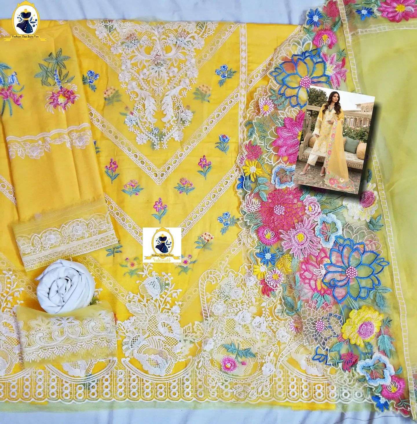 CRIMSON LAWN CHIKANKARI FORMAL WEAR (CM-SL21)