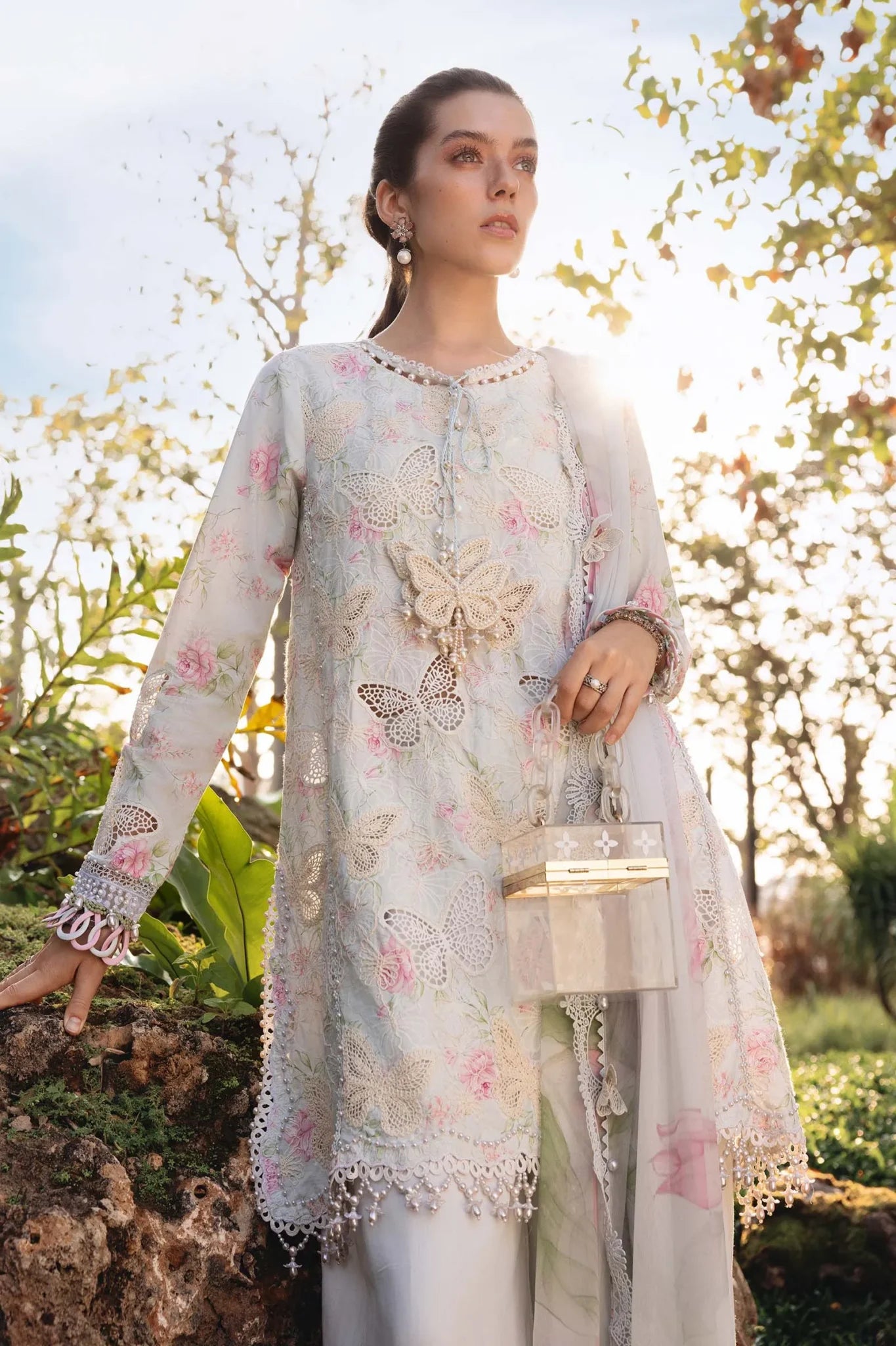 MARIA B LUXURY MPRINTS| UNSTITCHED EID COLLECTION BY SHAEBIZ