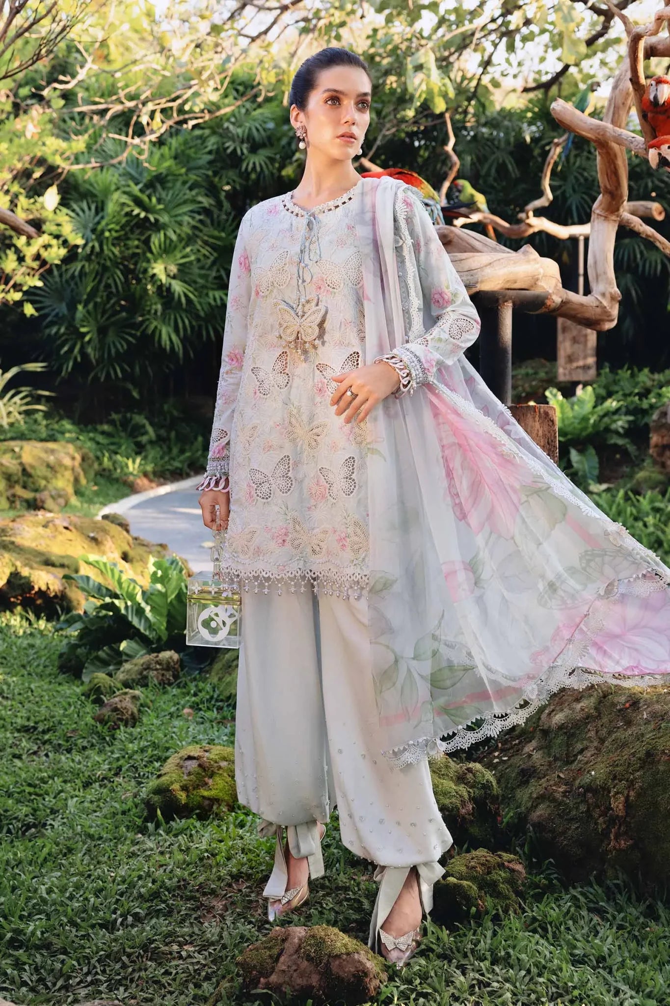 MARIA B LUXURY MPRINTS| UNSTITCHED EID COLLECTION BY SHAEBIZ