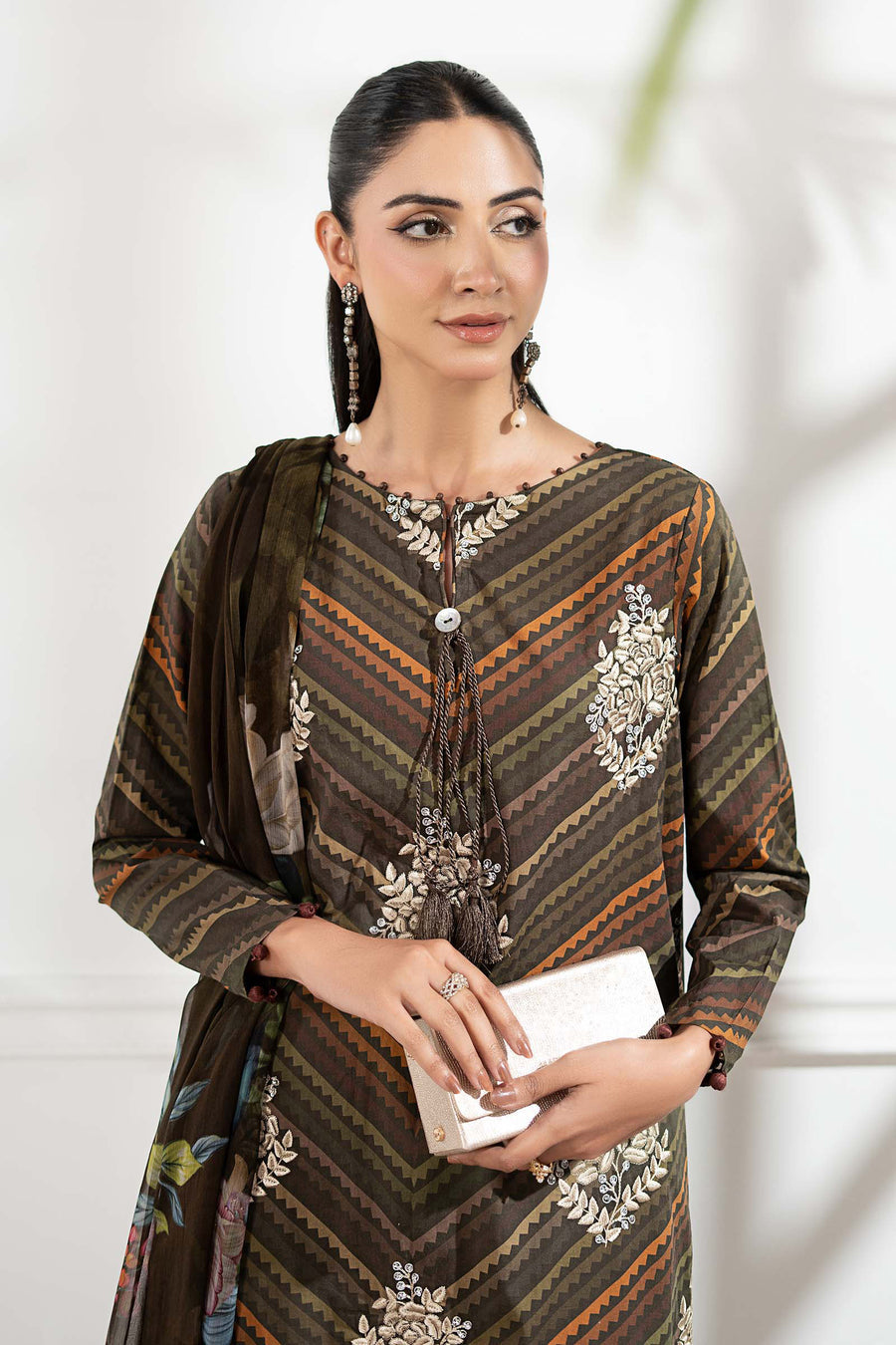 MARIA B LUXURY LAWN DIGITAL PRINT COLLECTION| UNSTITCHED MASTER REPLICA| TOP PAKISTANI DRESS BY SHAEBIZ