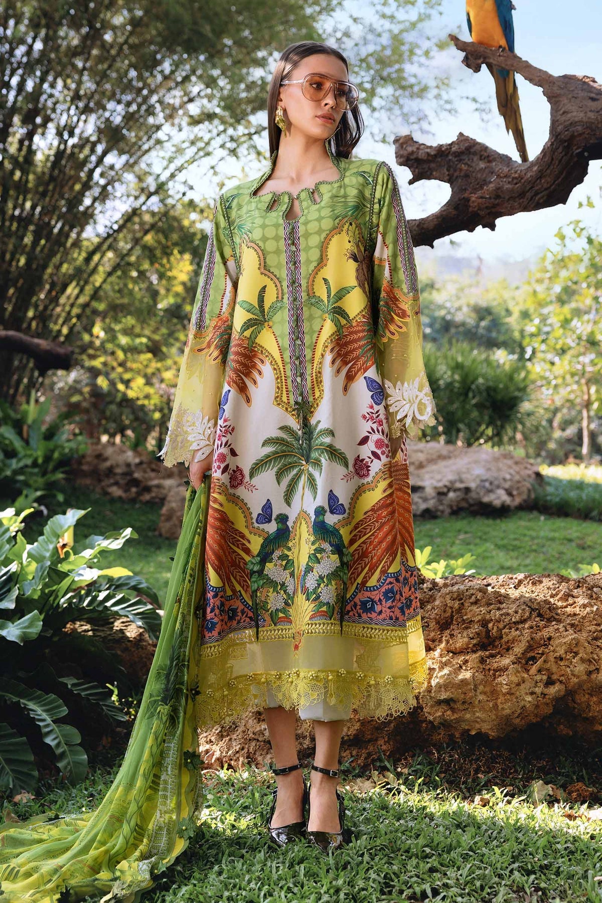 MARIA B LATEST MPRINTS| 2026 LAWN DIGITAL PRINT UNSTITCHED 3 PCS BY SHAEBIZ