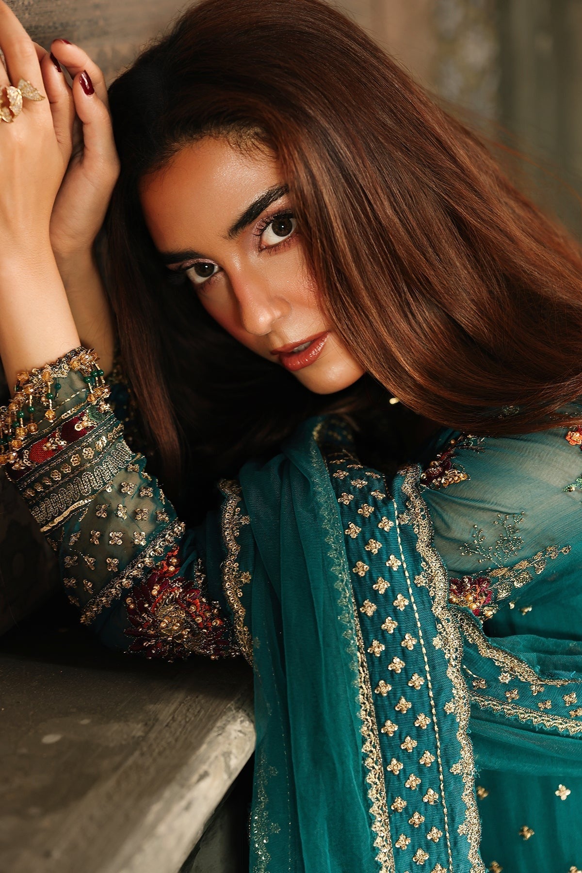 CHARIZMA NEW CHIFFON PARTY WEAR DRESS | UNSTITCHED MASTER REPLICA| TOP PAKISTANI DRESS BY SHAEBIZ