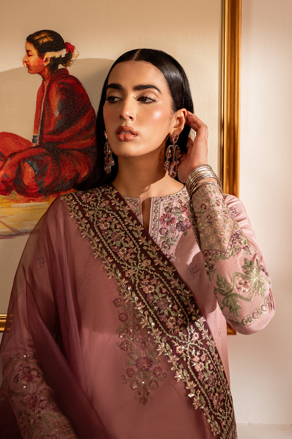 COTTON ROW SILK COLLECTION BY SHAEBIZ