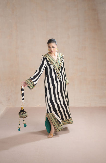 AMMARA AND SARA LUXURY SILK DRESS | UNSTITCHED 3 PCS | TOP PAKISTANI DRESS BY SHAEBIZ