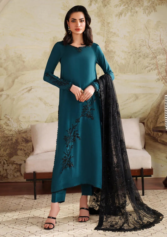 ZARIF ZINK LUXURY SHEESHA SILK COLLECTION| UNSTITCHED MASTER REPLICA|TOP PAKISTANI DRESS BY SHAEBIZ