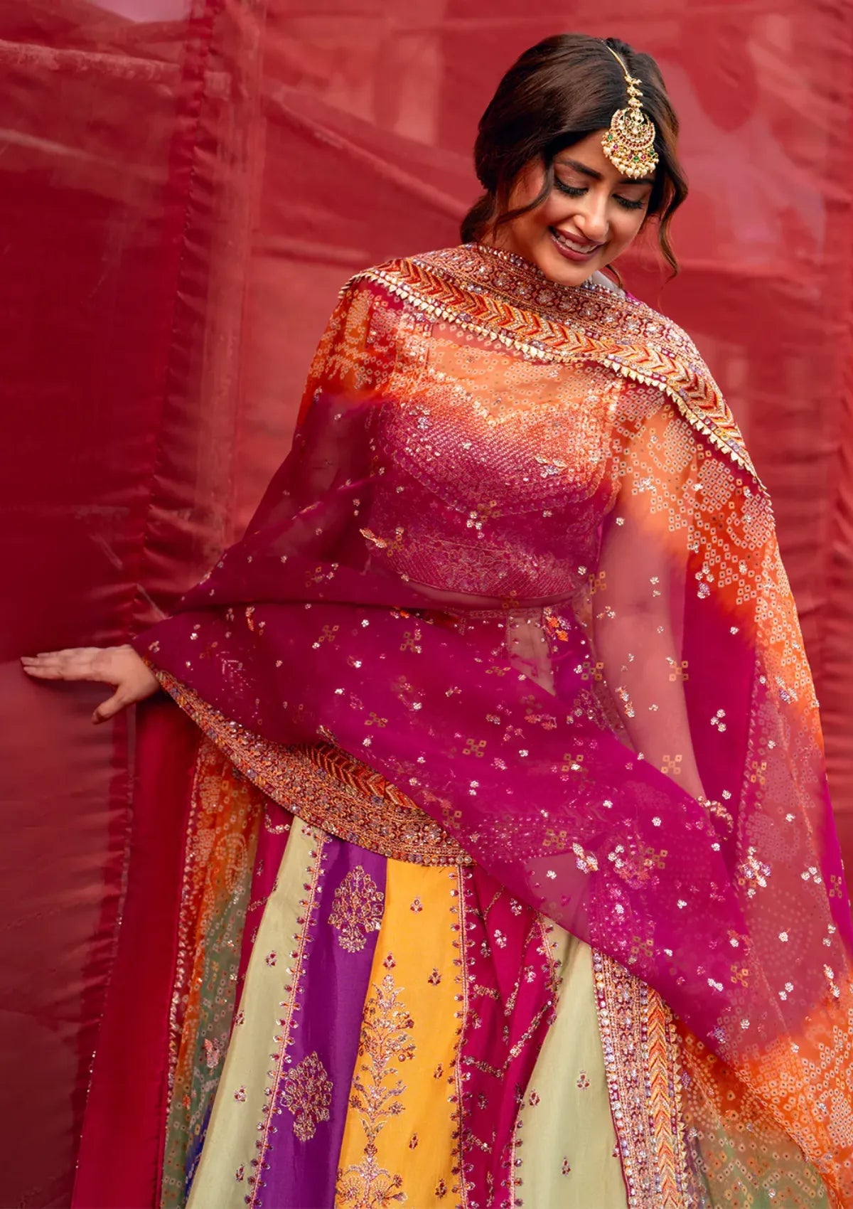 Sajjal Ali bridal maxi price in Pakistan 