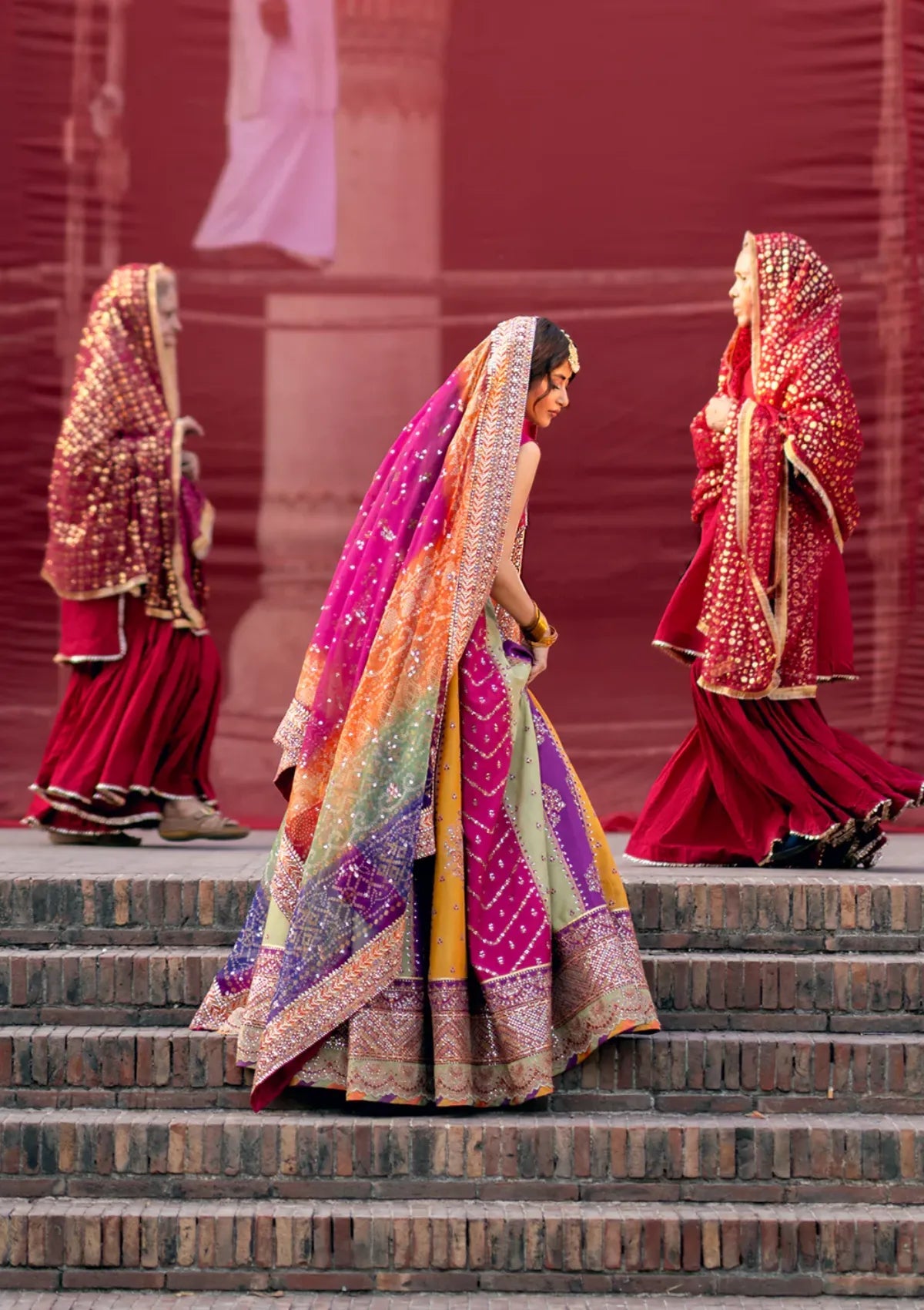 BIN ILYAS HEAVY FORMAL WEAR | SAJAL ALI