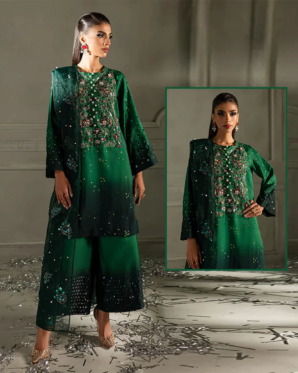NUREH LUXURY RAW SILK COLLECTION| UNSTITCHED MASTER REPLICA BY SHAEBIZ