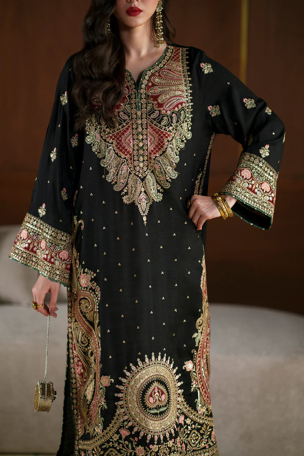 ETHNIC LATEST VIRAL SHEESHA SILK KAFTAN | LATEST COLLECTION BY SHAEBIZ